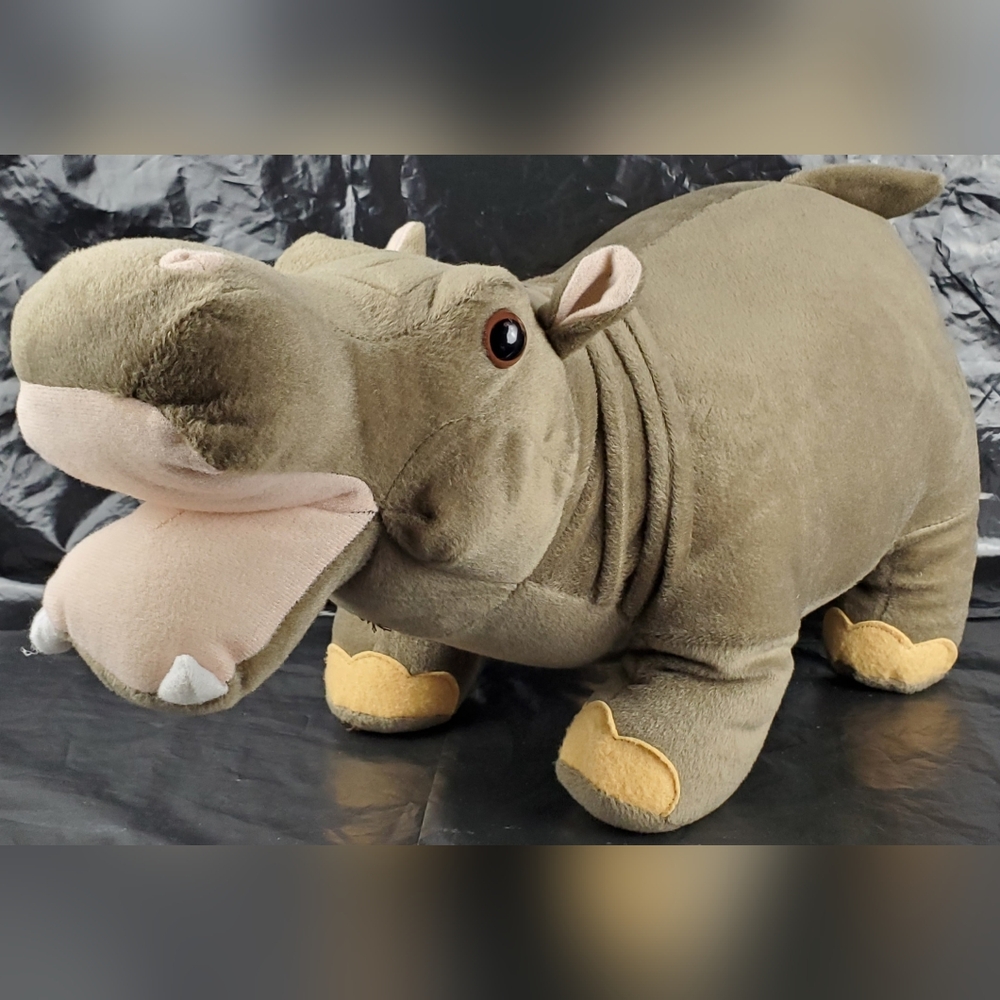 Fiesta Vernon 18" Mama Hippo Hippopotamus Stuffed Animal Plush NO BABY - GUC